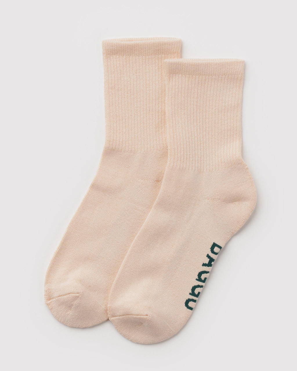 Ribbed Sock - Ecru